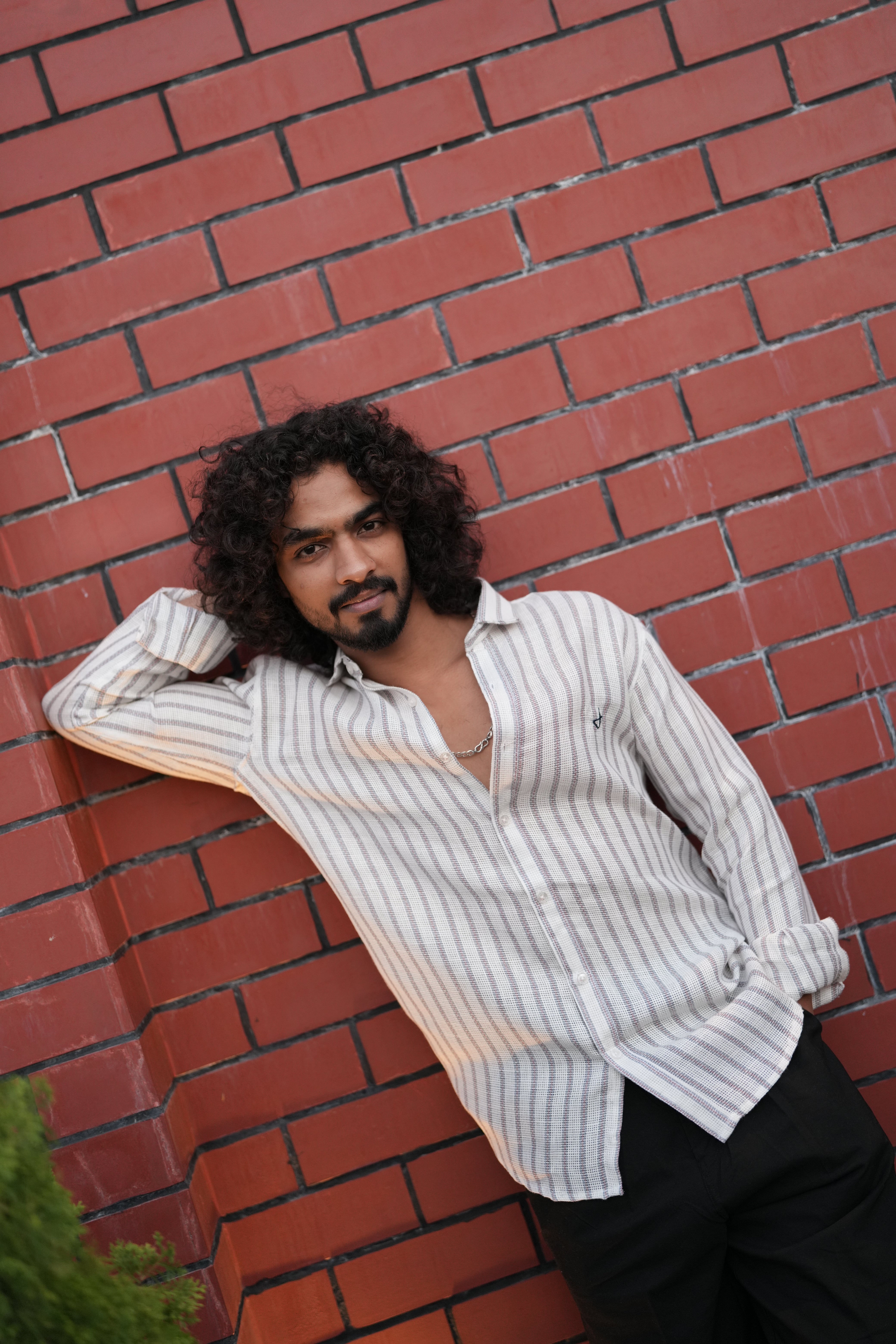 Ivory Lining Jute Shirt