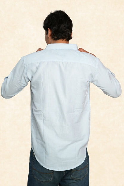 BLUE STRIPE SHIRT