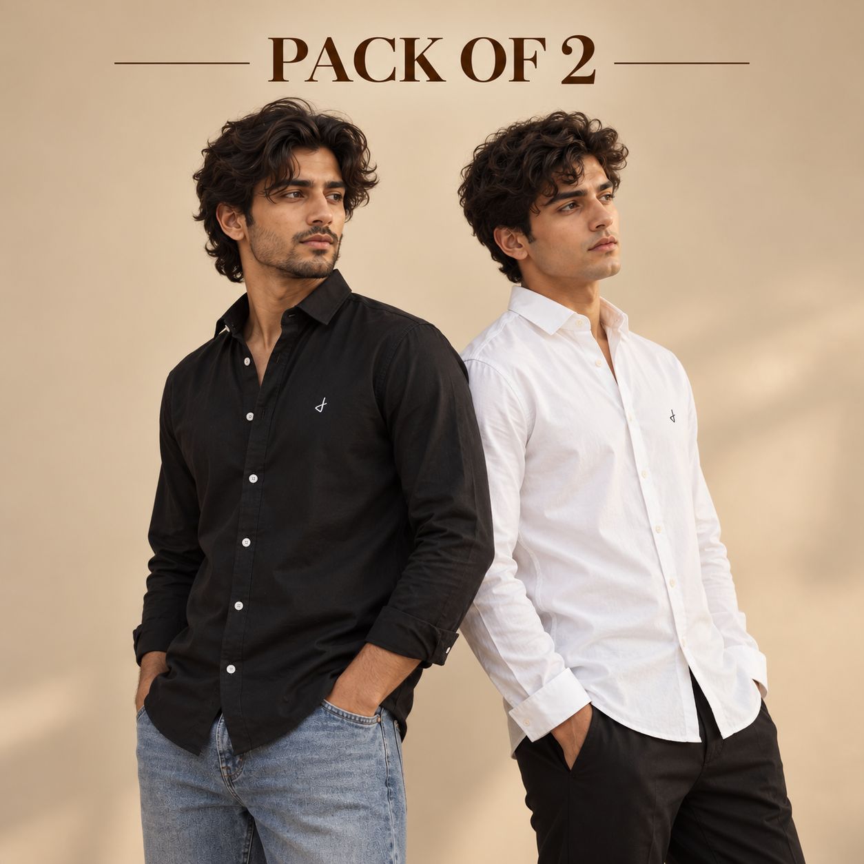 Oxford Black & White Everyday Duo